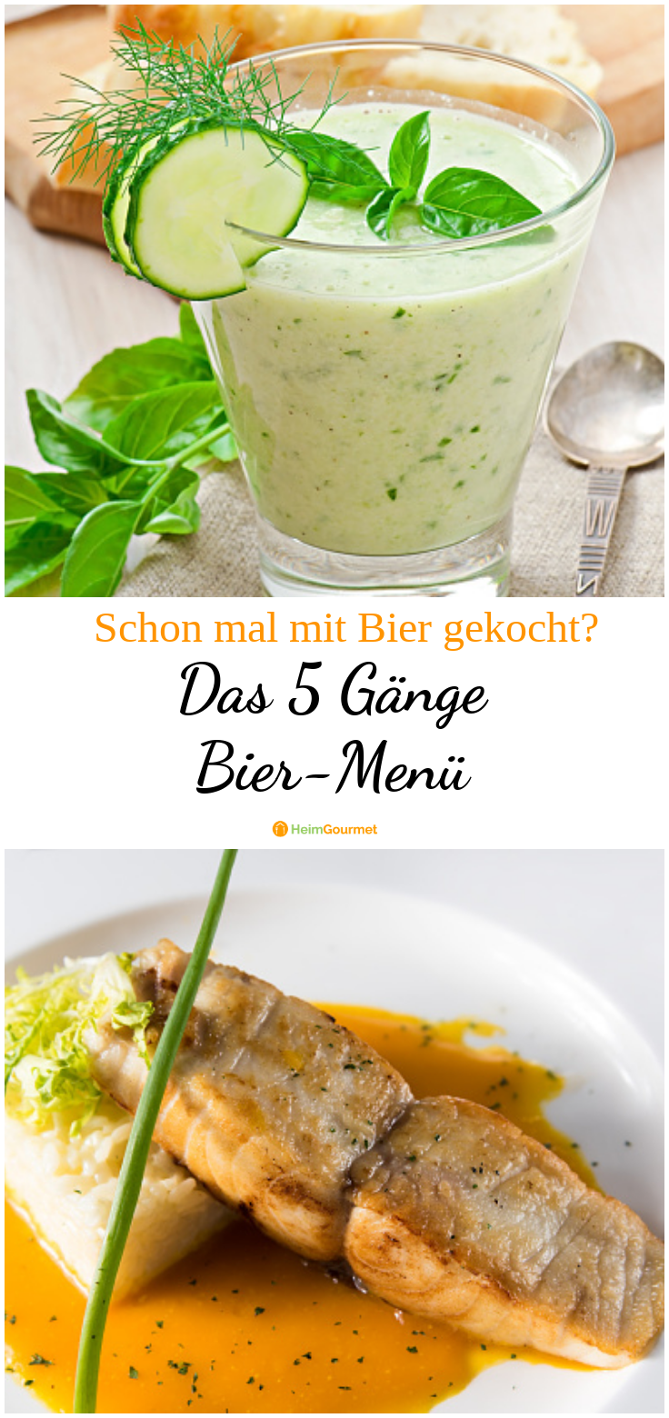 Ein 5-Gänge-Menü mit BIER