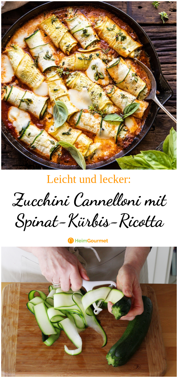 Zucchini-Cannelloni