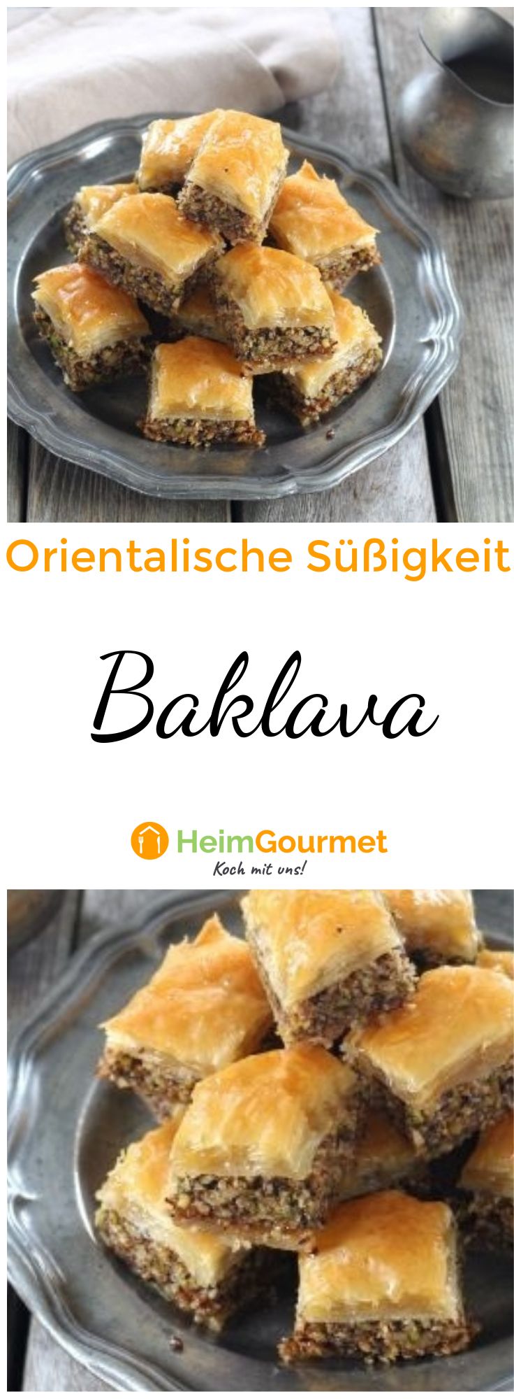 Orientalische BAKLAVA aus tausendundeine Nacht