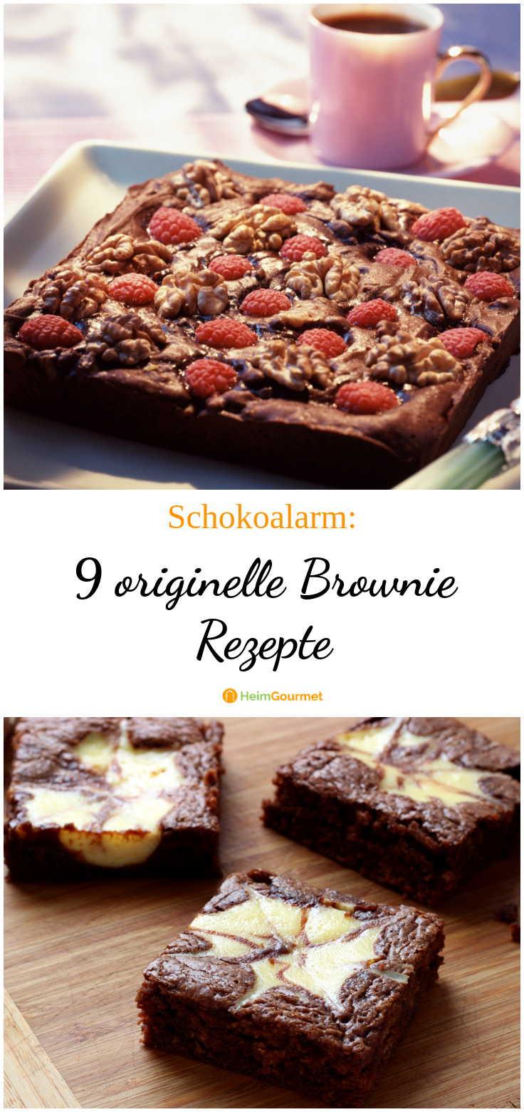 Schokoalarm: 9 originelle Brownie Rezepte