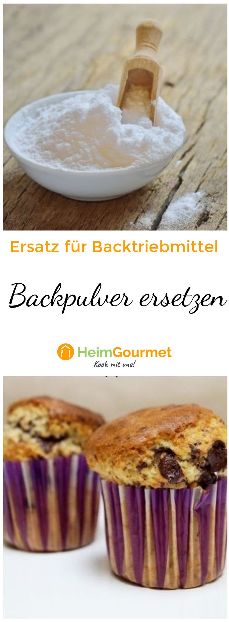 Backen ohne Backpulver: Wie kann man Backtriebmittel ersetzen?
