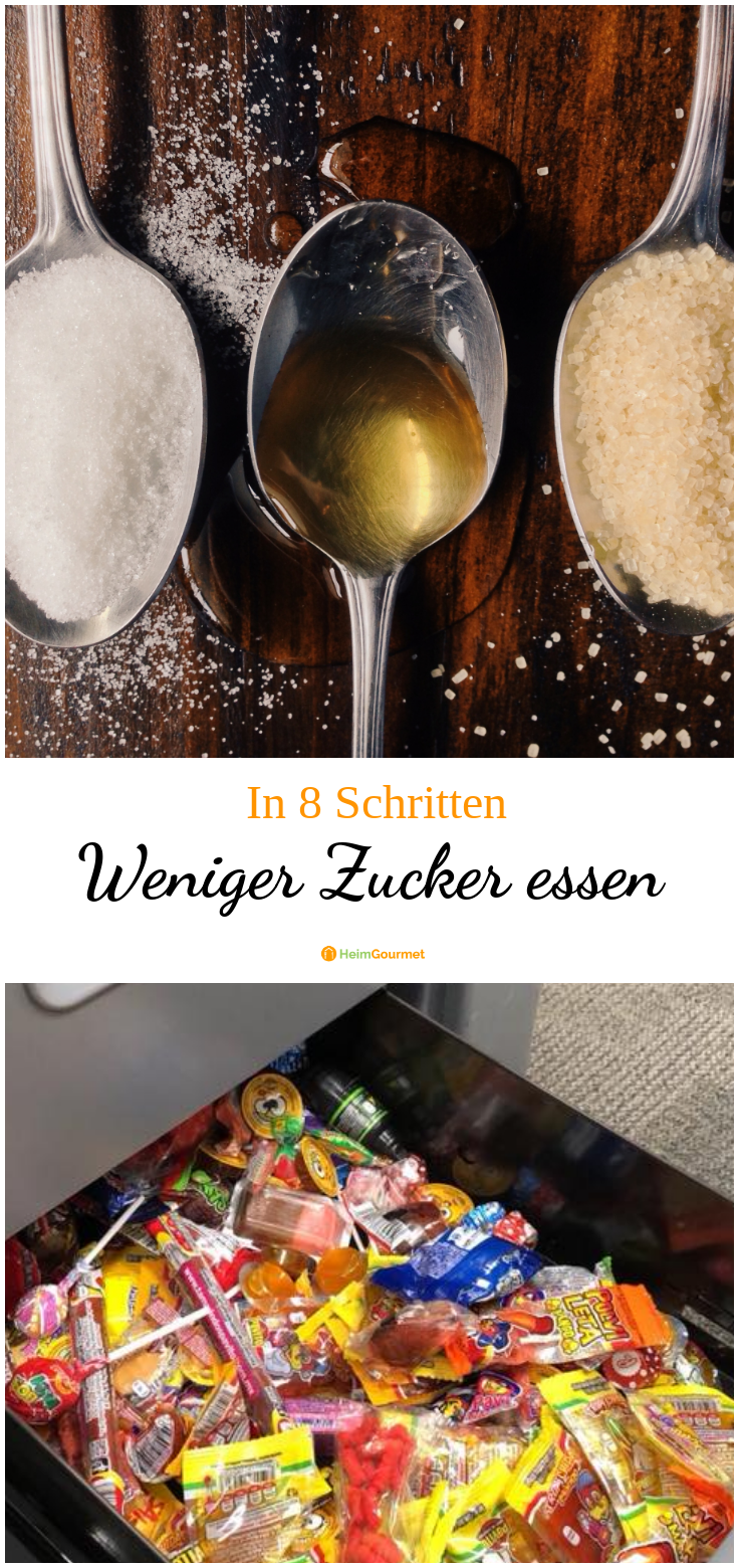 Weniger Zucker essen? Diese 8 Schritte helfen Dir dabei!