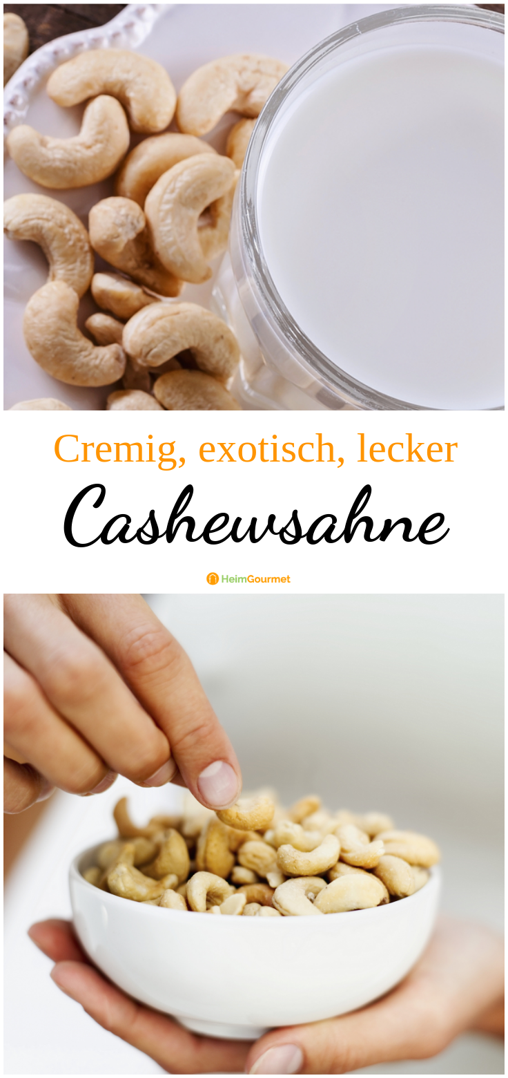 Cremig, exotisch, lecker: CASHEWSAHNE