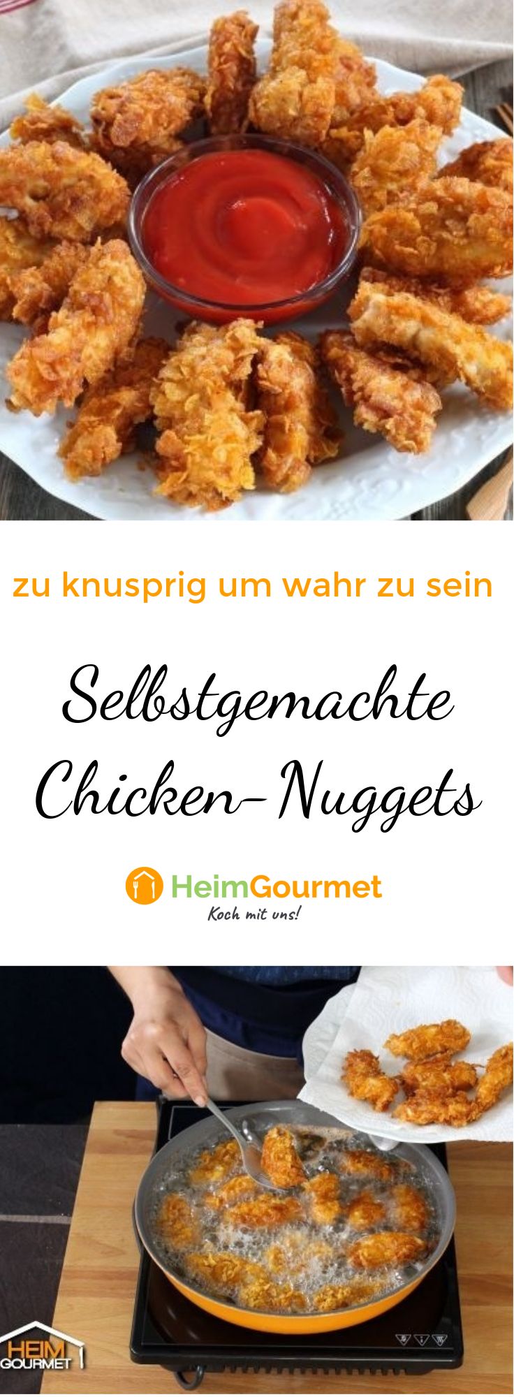 Besser als bei KFC: Selbstgemachte Chicken-Nuggets