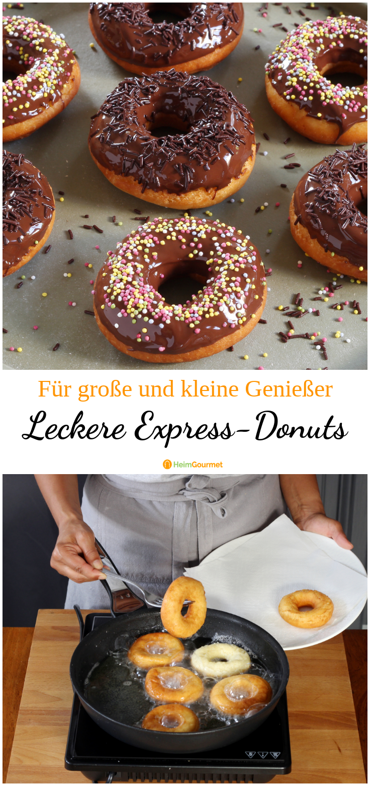 Leckere Express-Donuts für große und kleine Genießer