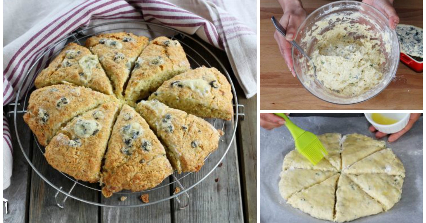 Rezept für weiche Käse-Scones! Ein stilvolles Aperitif