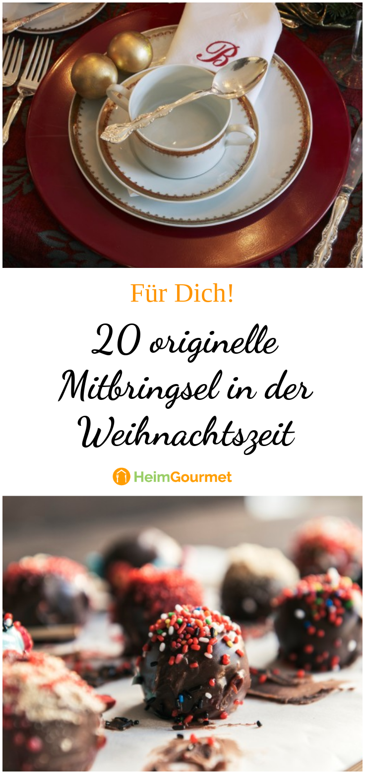 20 originelle Mitbringsel in der Weihnachtszeit