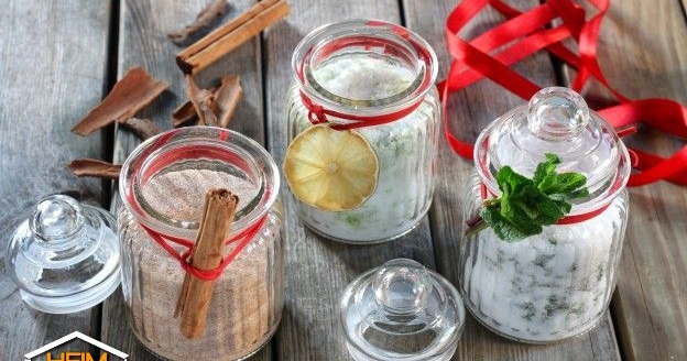 Süßes Trio zum Verschenken: Parfümierter Zucker im Glas