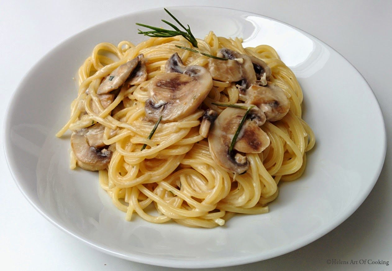 Leckere Rezepte für Nudeln mit Champignons und Sahne