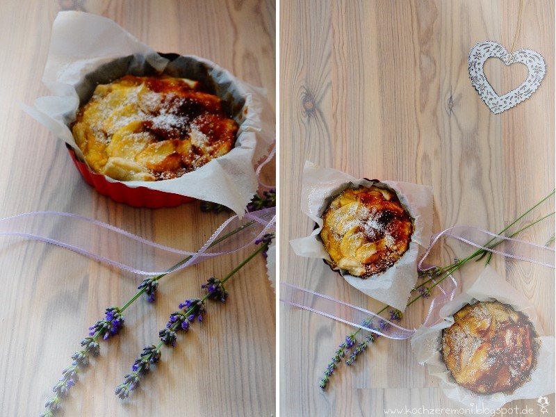 Rezepte für Apfeltarte mit Blätterteig