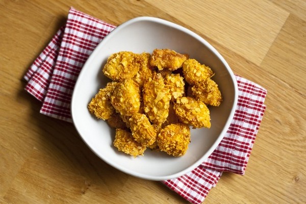 Leckere Rezepte für Chicken Nuggets mit Cornflakes