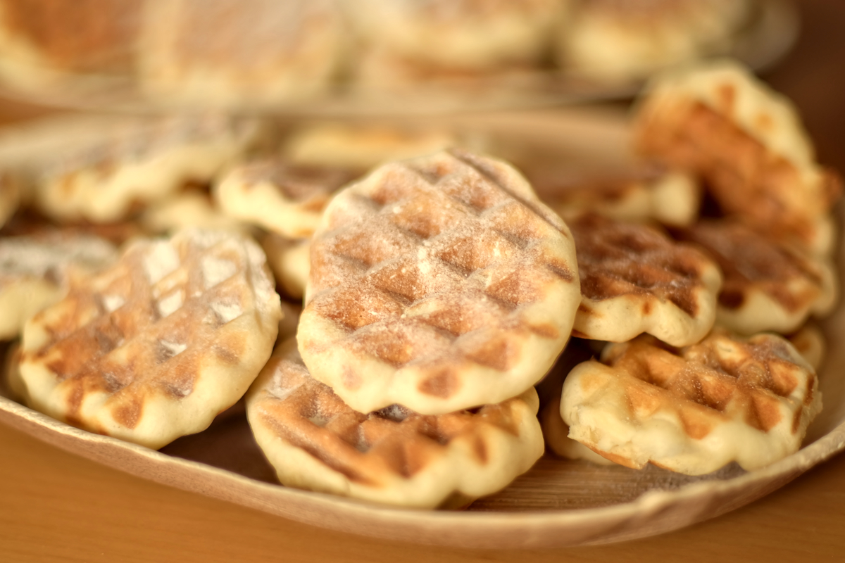 Dinkel-Waffelkekse, schnell, einfach und lecker! (4/5)