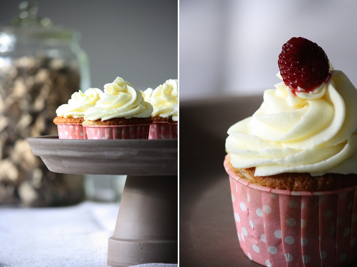 Cupcakes mit Himbeeren (3.6/5)
