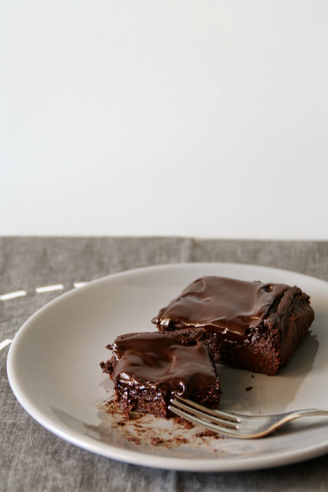 Brownieschnitten mit Schokocreme