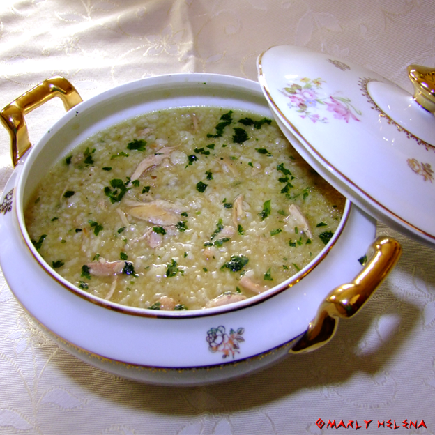 Brasilianische Hühnersuppe - Canja galinha (2.8/5)