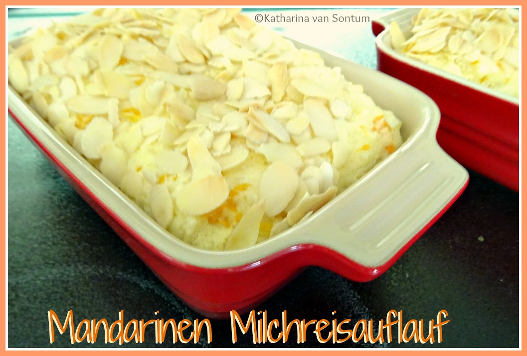 Mandarinen Milchreisauflauf