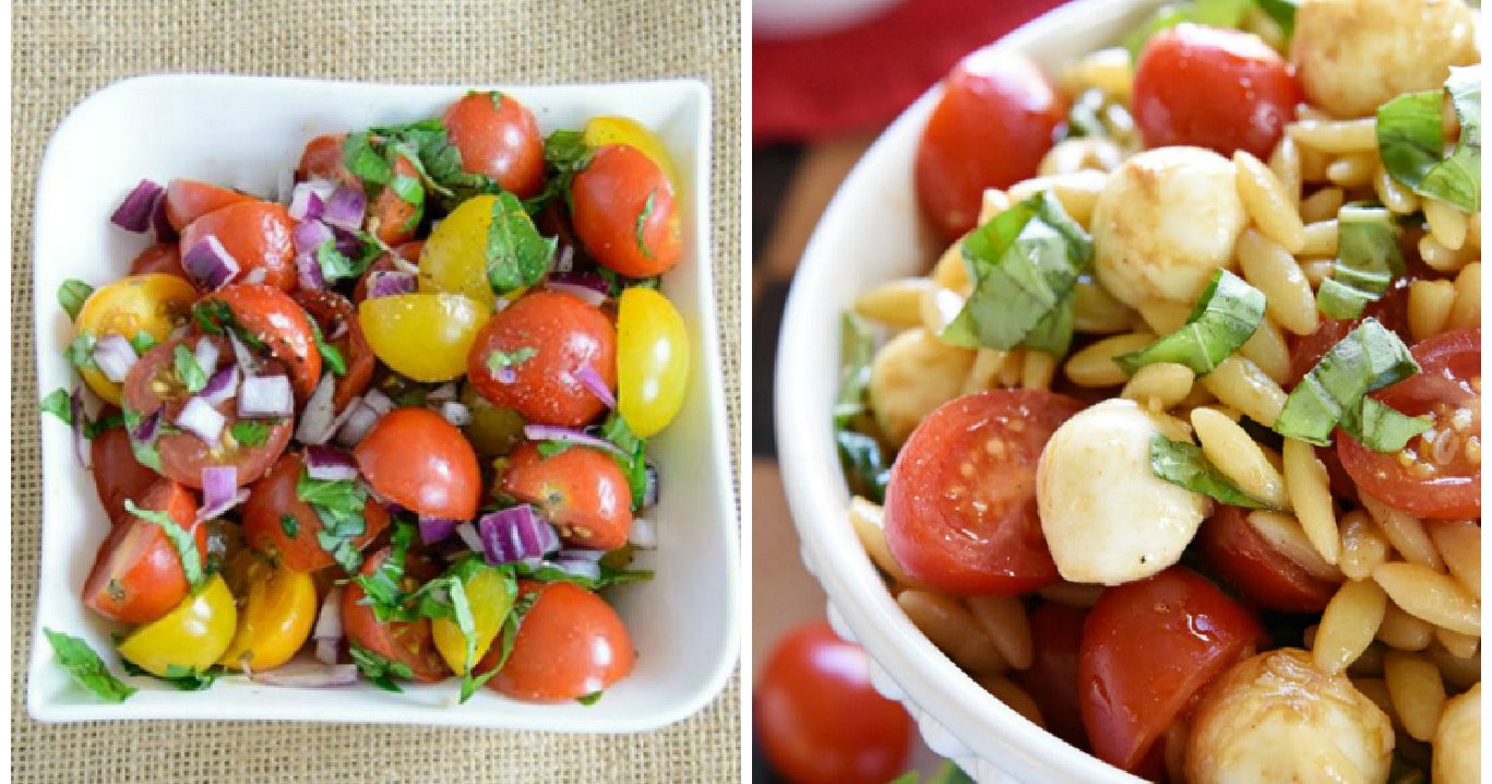 Tomaten-Basilikum-Salat (3/5)