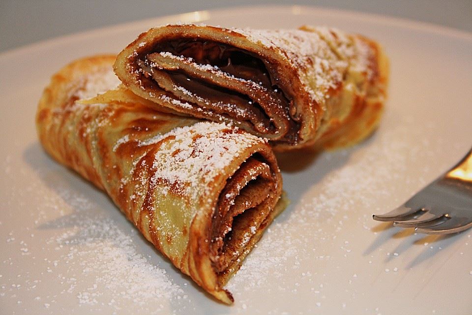 NUTELLA-Pfannkuchen ! RUCKI-ZUCKI-REZEPT für den nächsten Brunch! (4.8/5)