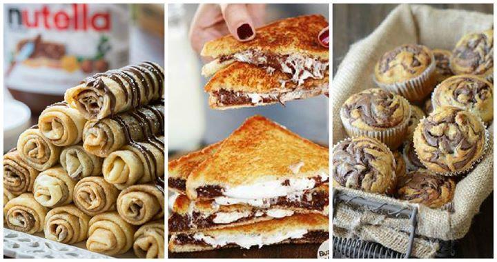 Leckere Rezepte mit Nutella